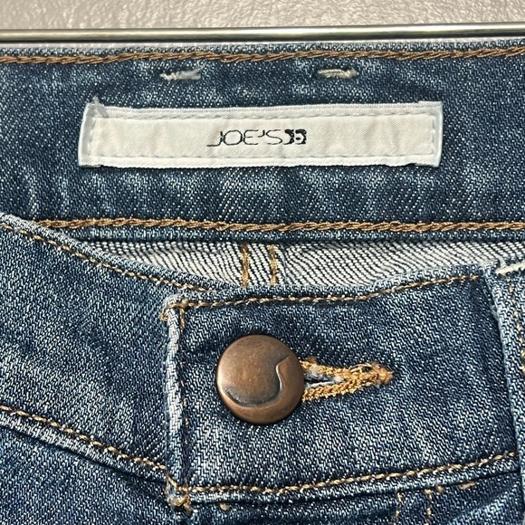 Joe’s Jeans Socialite Kicker Capri Jeans W27 Low Rise Stretch Cropped Denim Y2K - Picture 5 of 6